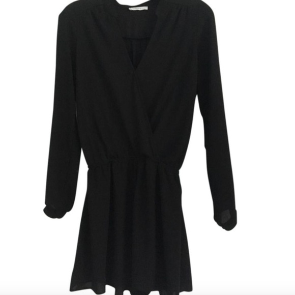 Black long sleeve romper - Picture 3 of 6